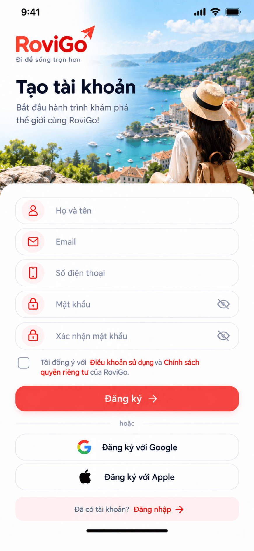 App du lịch - Booking Tour